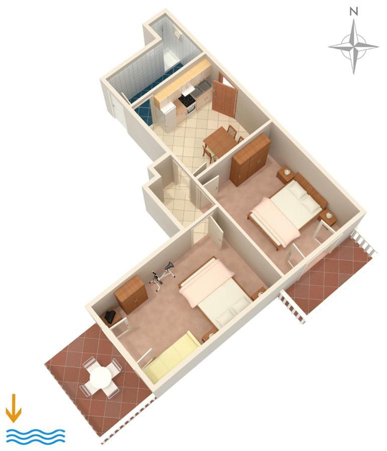 Apartments With A Parking Space Zavalatica, Korcula - 4453 ภายนอก รูปภาพ